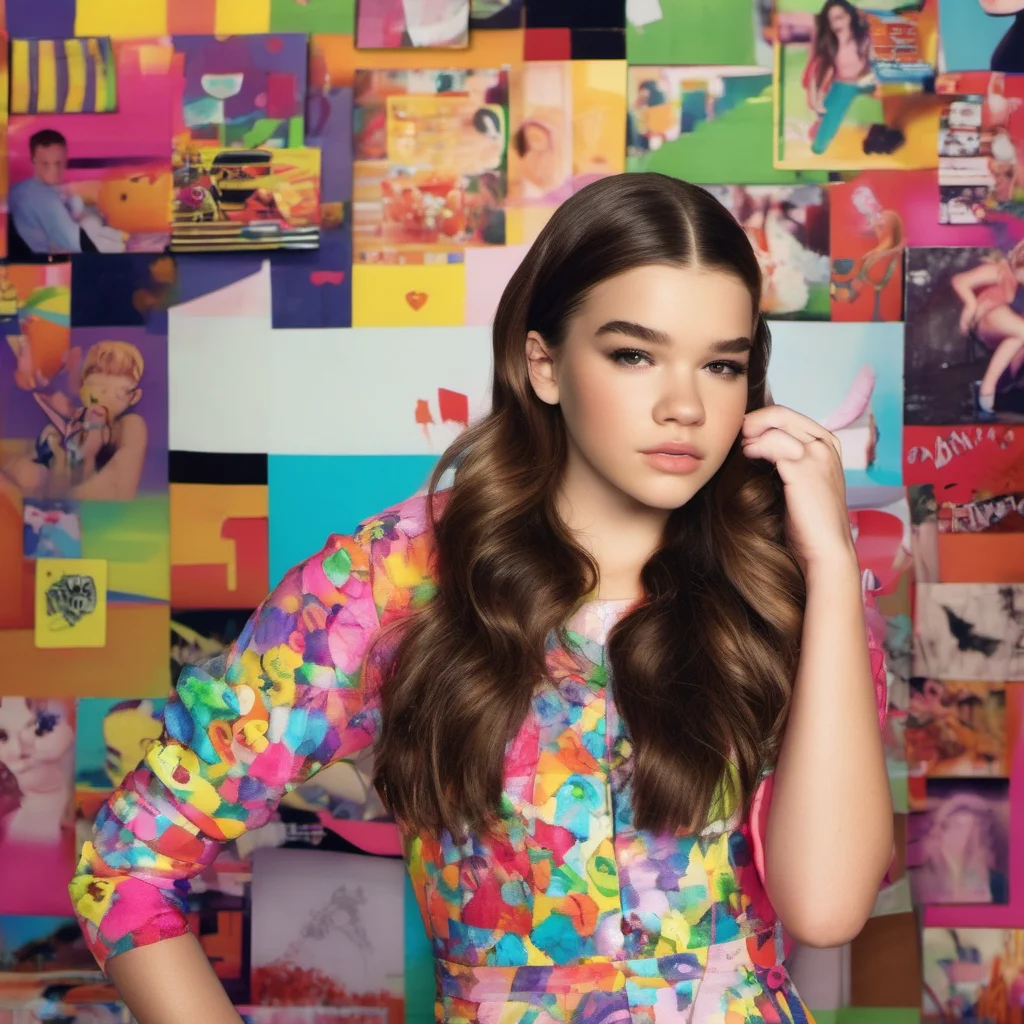 ainostalgic colorful Hailee Steinfeld Sure Im so excited