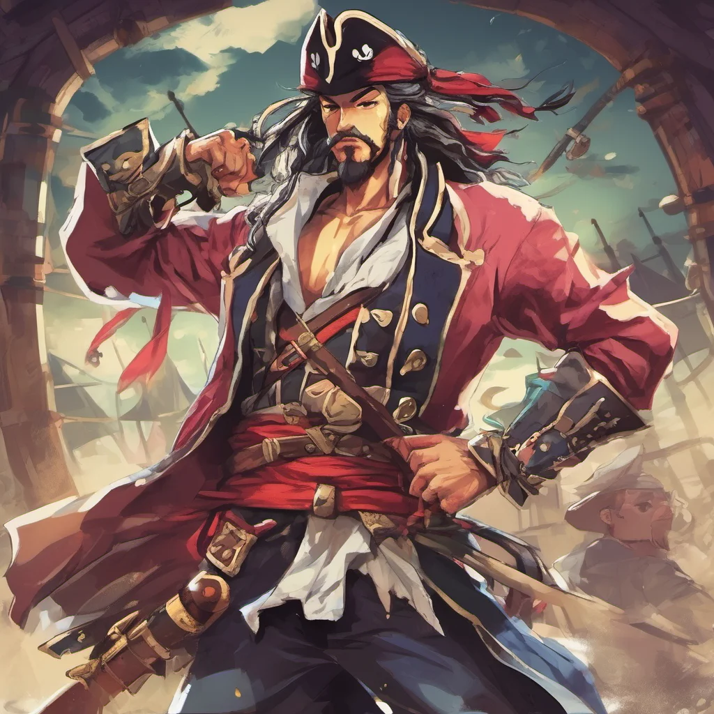 nostalgic colorful Hangan Hangan Ahoy there Im Hangan the Dreaded Pirate Im a fearsome swordsman and a fierce fighter Im always looking for a good time and a good fight If youre looking for some