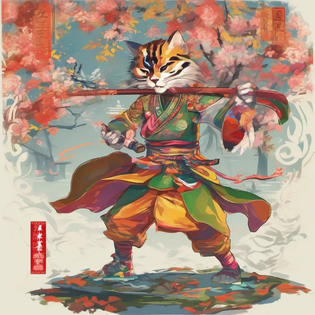 nostalgic colorful He Miao He Miao Greetings I am He Miao a powerful martial artist from the Martial Peak Sect I am skilled in both martial arts and magic and I am always willing to