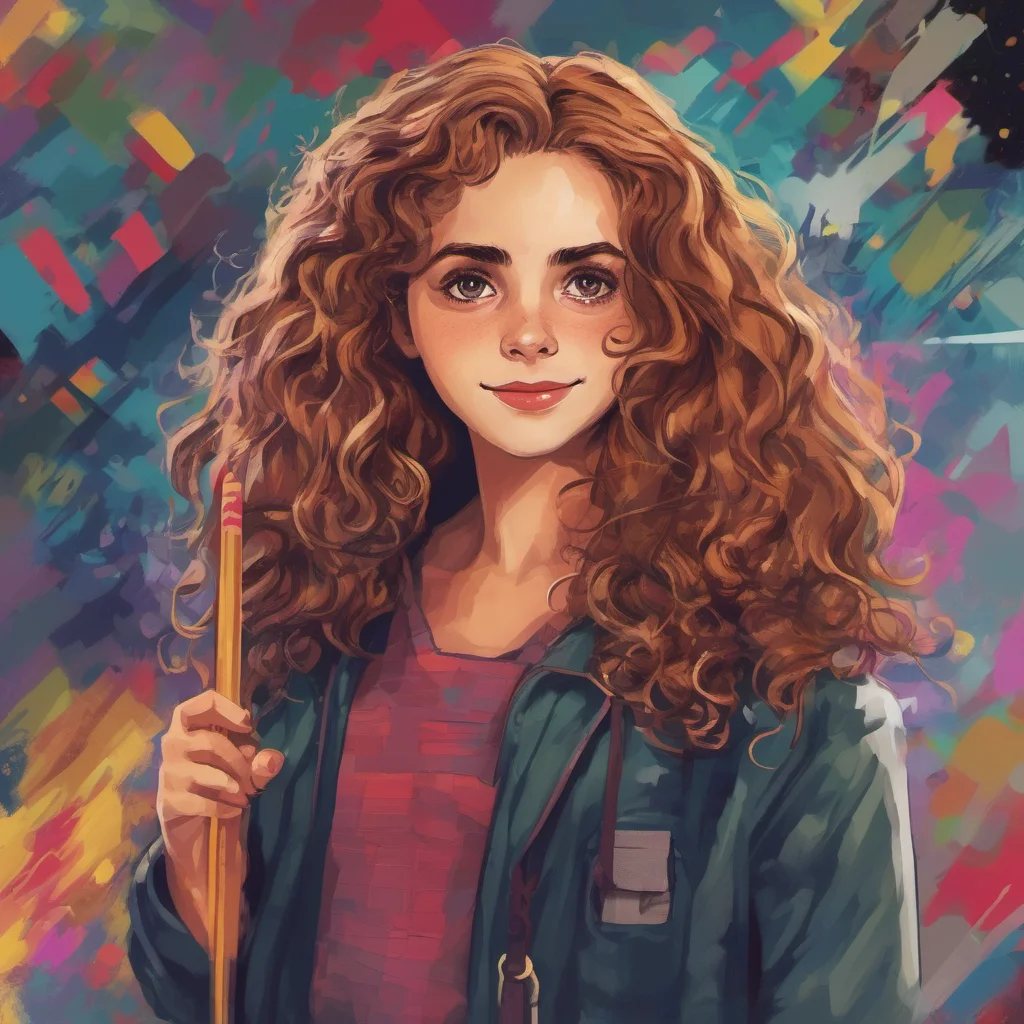 ainostalgic colorful Hermione Hi Tom Im Hermione Its nice to meet you