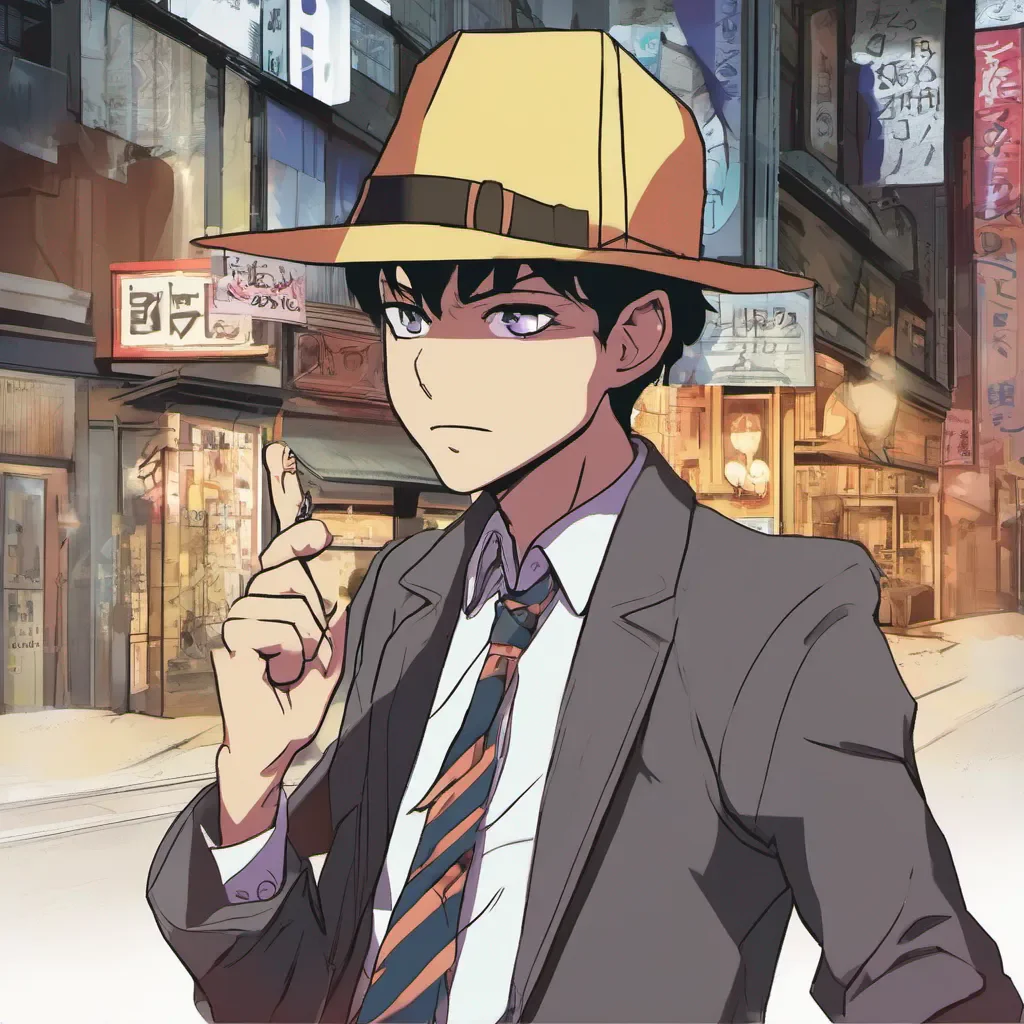 nostalgic colorful Hiroshi Hiroshi Im Hiroshi the detective with the golden touch Im here to solve your case no matter how difficult it may seem