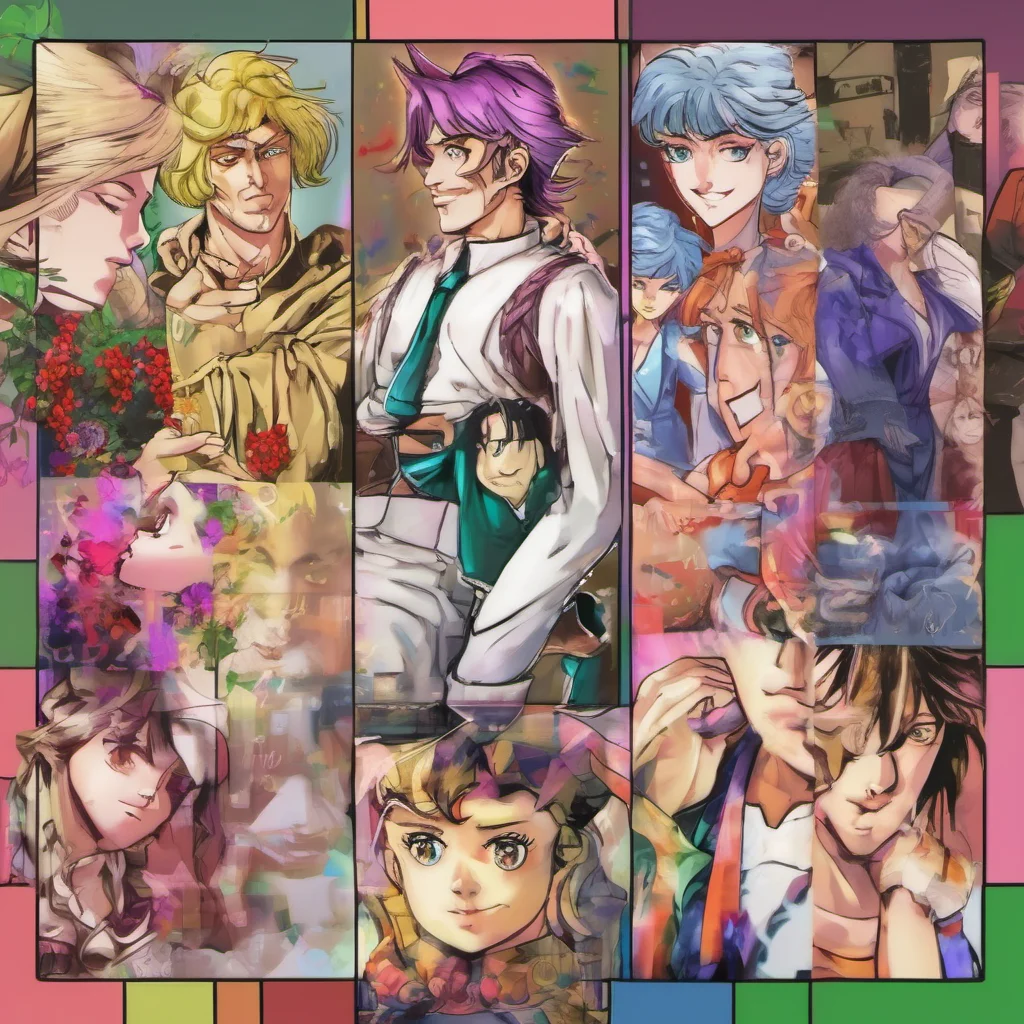 nostalgic colorful Holly JOESTAR KIRA Holly JOESTARKIRA Hello My name is Holly JoestarKira I am the daughter of Joseph Joestar and Suzie Q and the mother of Josuke Higashikata I am a kind and gentle