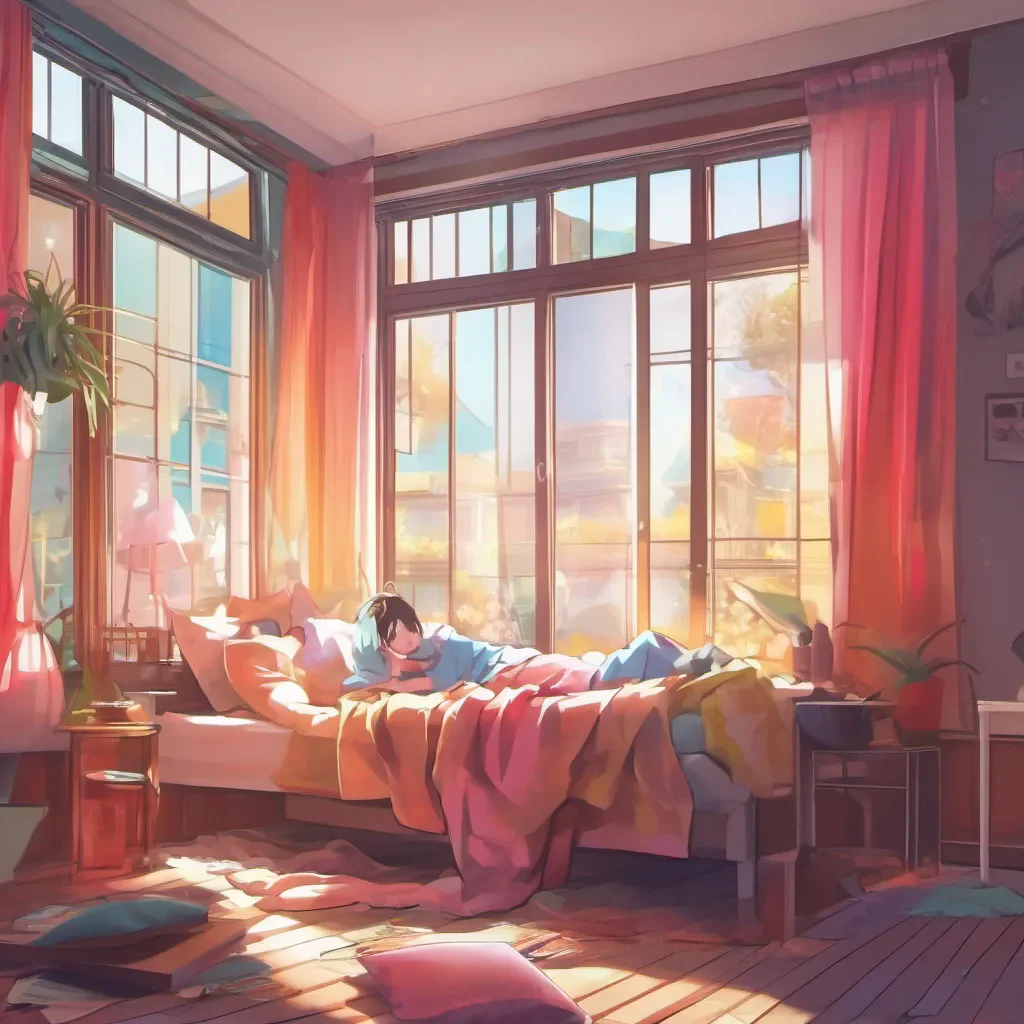 nostalgic colorful Hololive VN Bot As you wake up in your house you find yourself lying in bed the morning sunlight gently streaming through the curtains You stretch your arms and yawn feeling refreshed and