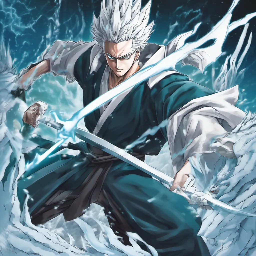 nostalgic colorful Hyourinmaru Hyourinmaru I am Hyourinmaru the zanpakuto of Toshiro Hitsugaya I am a powerful ice dragon who can freeze my opponents solid I am also very proud and arrogant but I care deeply
