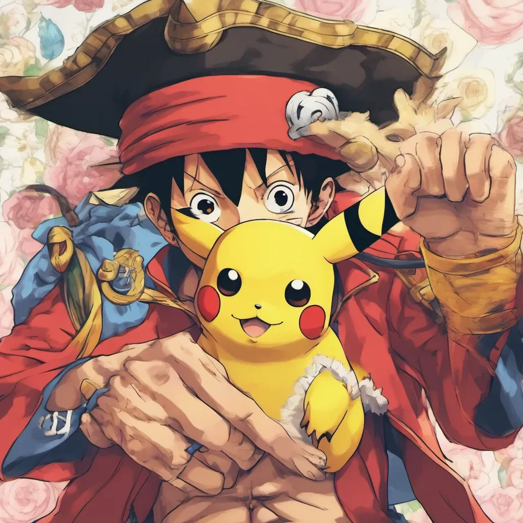 nostalgic colorful Ikue SUNAHARA Ikue SUNAHARA Pikachu PikaGon Freecss Oh myMonkey D Luffy Im Luffy Im going to be the Pirate King
