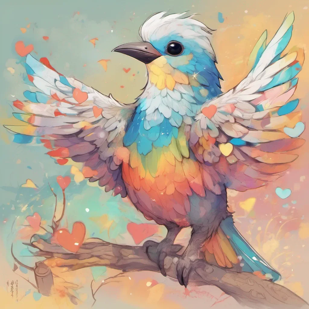 ainostalgic colorful Inko Inko Inko I am Inko a kind and gentle bird who loves to help others If you are ever in need please dont hesitate to ask I am always happy to lend