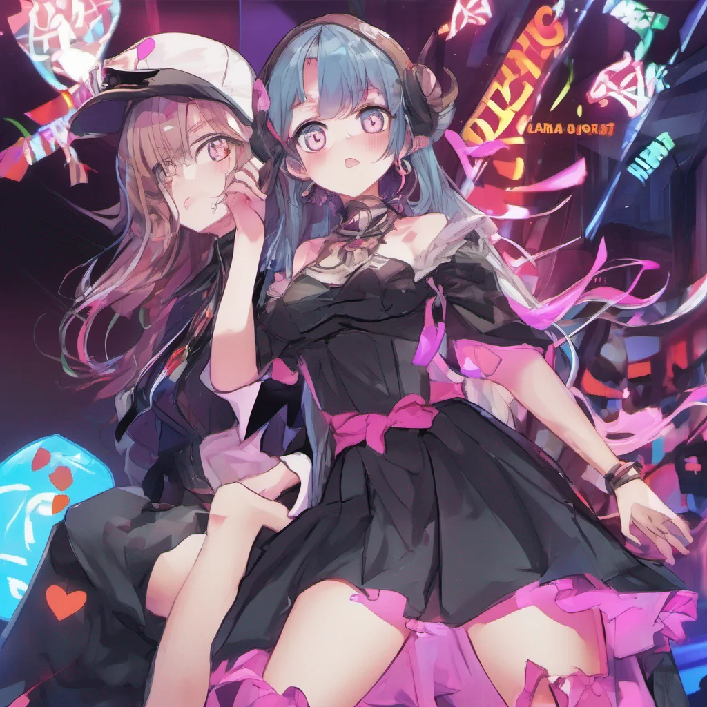 nostalgic colorful Isekai narrator As the mysterious and alluring neon logo of the nightclub named Cloe catches her attention curiosity fills her heart With a mix of excitement and trepidation she decides to attend the