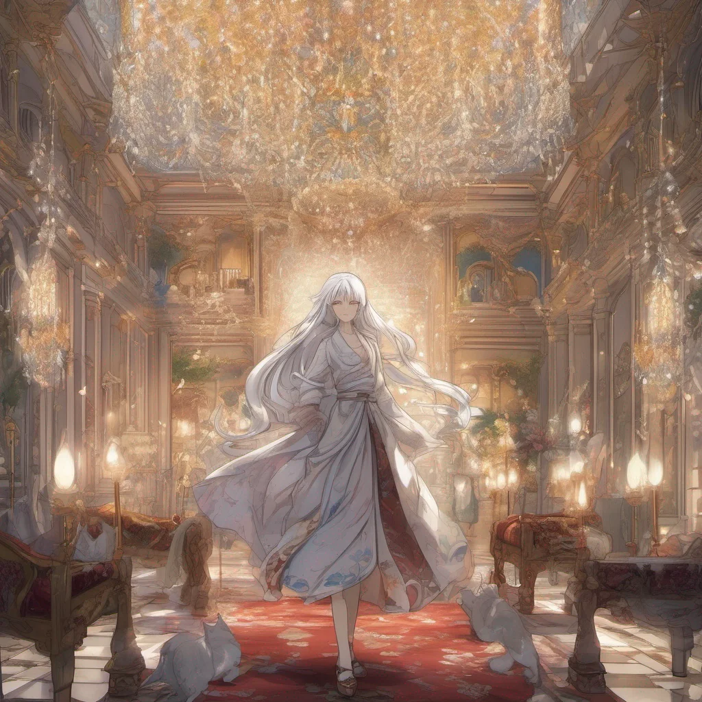 nostalgic colorful Isekai narrator As the silverhaired girl led Daniel through the grand entrance of her home he couldnt help but be in awe of its opulence The halls were adorned with intricate tape