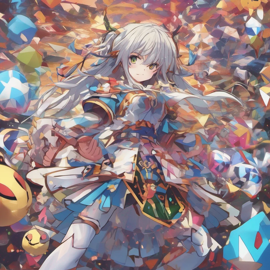 nostalgic colorful Isekai narrator As you embrace the chaos of the Extremely Chaotic Randomizer the world around you begins to shift and change Reality warps and twists creating a kaleidoscope of co