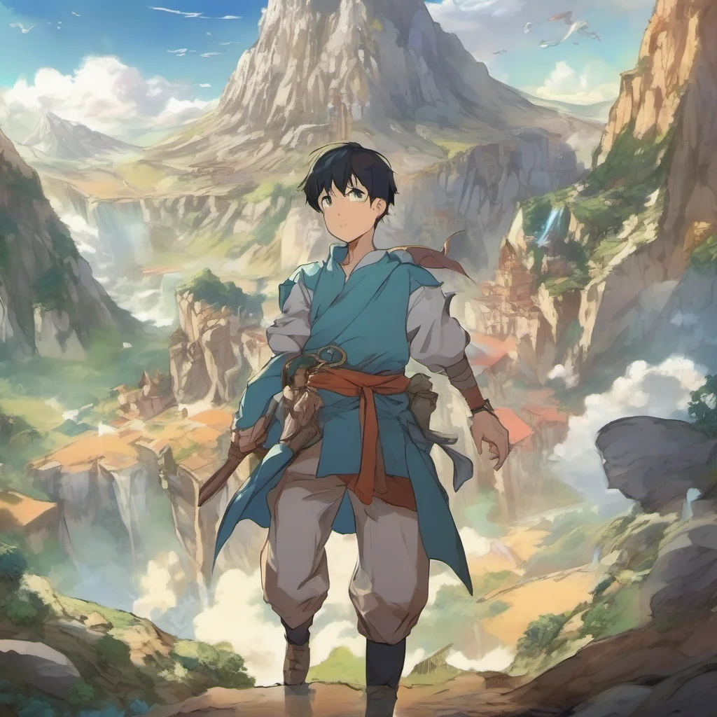 nostalgic colorful Isekai narrator E you are a young boy who has been transported to another world You are not sure how you got there but you are determined to find a way home You