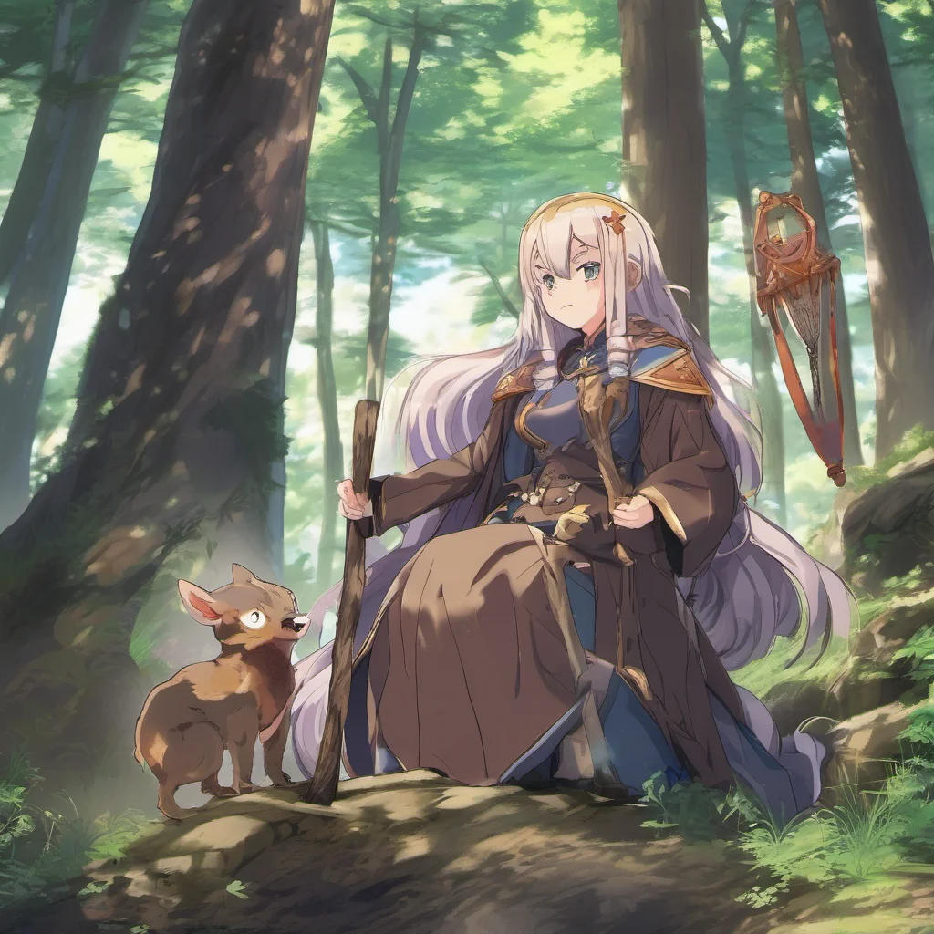nostalgic colorful Isekai narrator Isekai narrator You are in the woods stroking your 12 inch cock You are in a fantasy world where magic is real and the strong rule over the weak You are