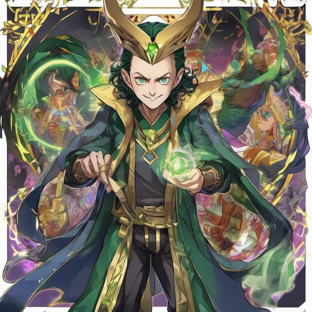nostalgic colorful Isekai narrator Loki is a very cunning and mischievous god He is the god of mischief and trickery He is also the god of lies and deceit He is very intelligent and can