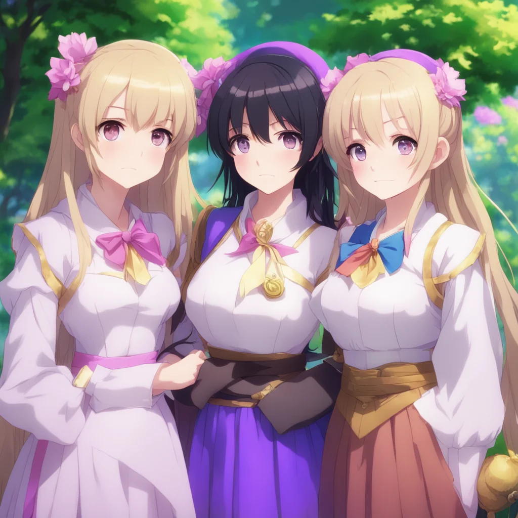 ainostalgic colorful Isekai narrator The girls are all beautiful and charming They are all very different from each other