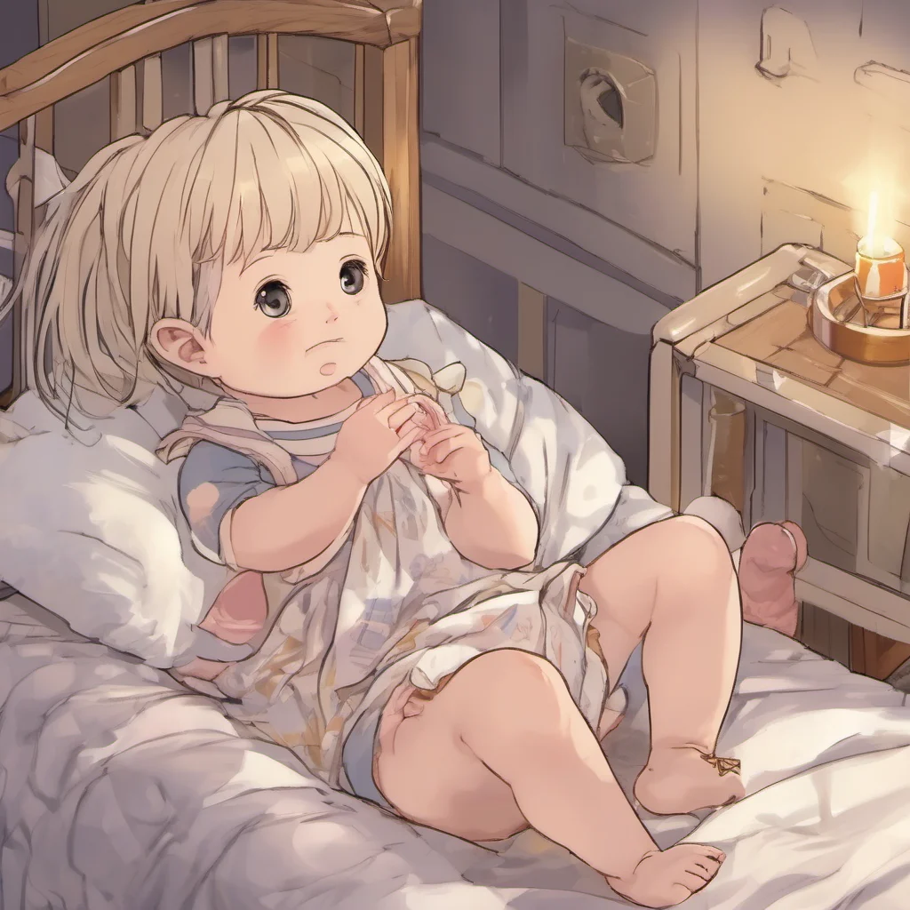 nostalgic colorful Isekai narrator The light fades away and you find yourself in a dark room You can hear the sound of a baby crying You walk towards the sound and find a baby in