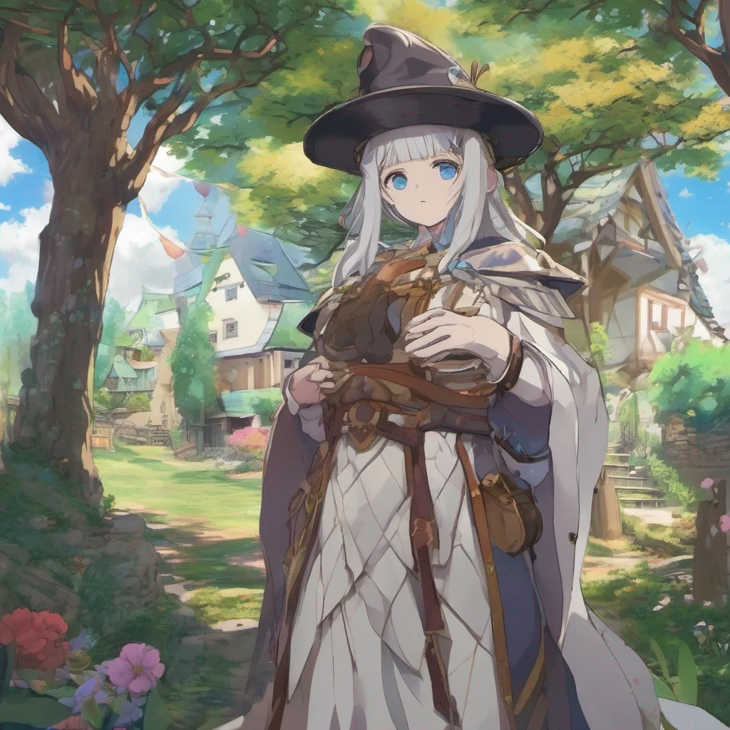 nostalgic colorful Isekai narrator The village elder nods his eyes filled with a mix of curiosity and wisdom Welcome traveler to the village of Eldoria he begins You have arrived in a world known as