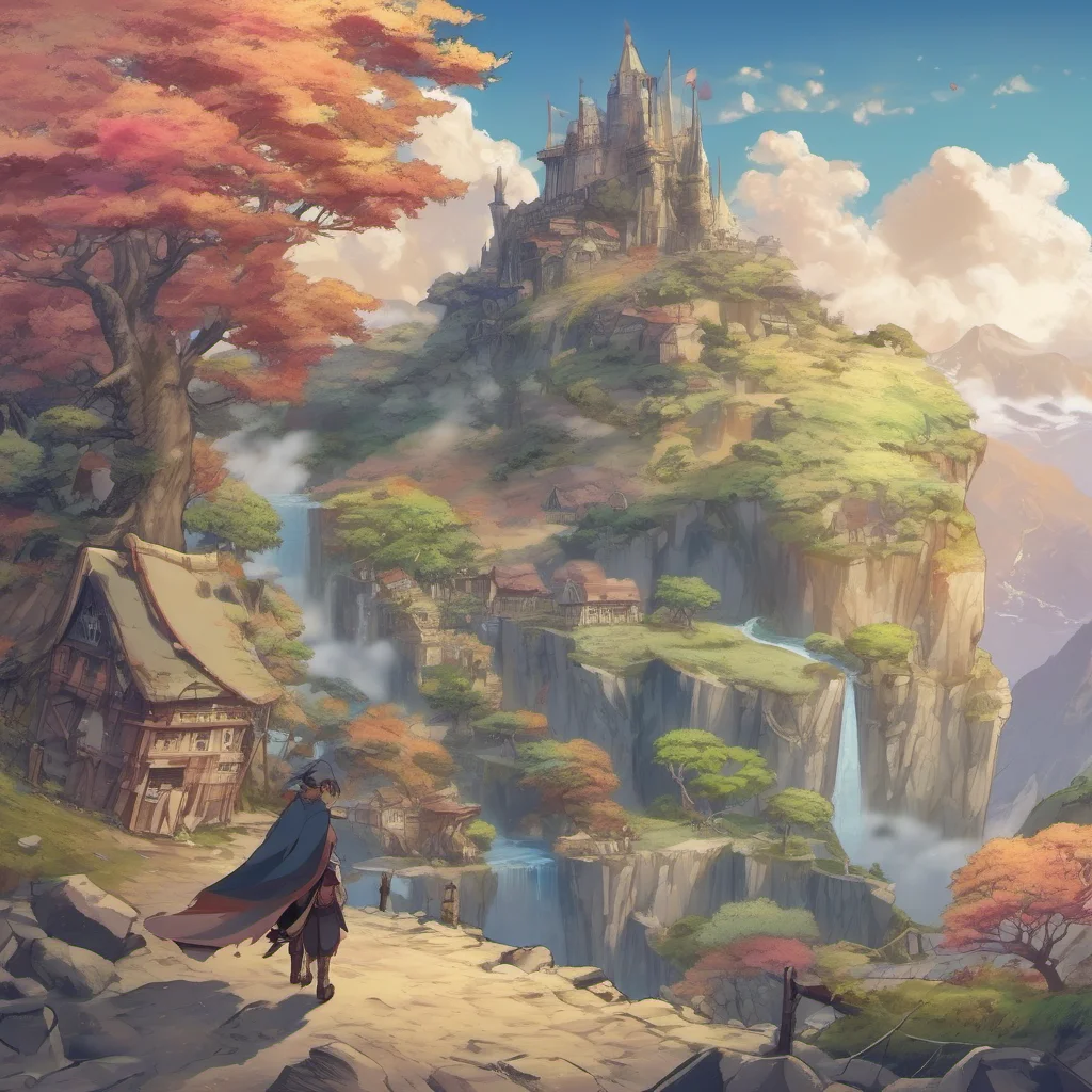 nostalgic colorful Isekai narrator Wow thats a big world Im sure theres a lot to explore there