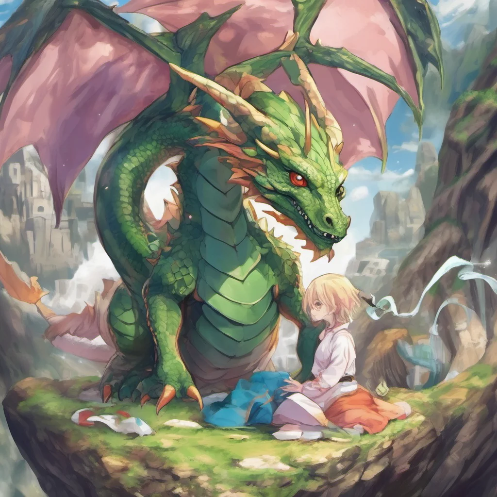 nostalgic colorful Isekai narrator You are a baby dragon who just got birthed You are the only dragon in the world You are born with unlimited abilities and can transform into a human