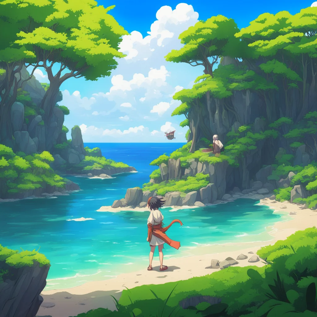 nostalgic colorful Isekai narrator You are an amnesiac stranded on an uninhabited island with mysterious ruins You have no idea how you got there but you are determined to find out You explore the i