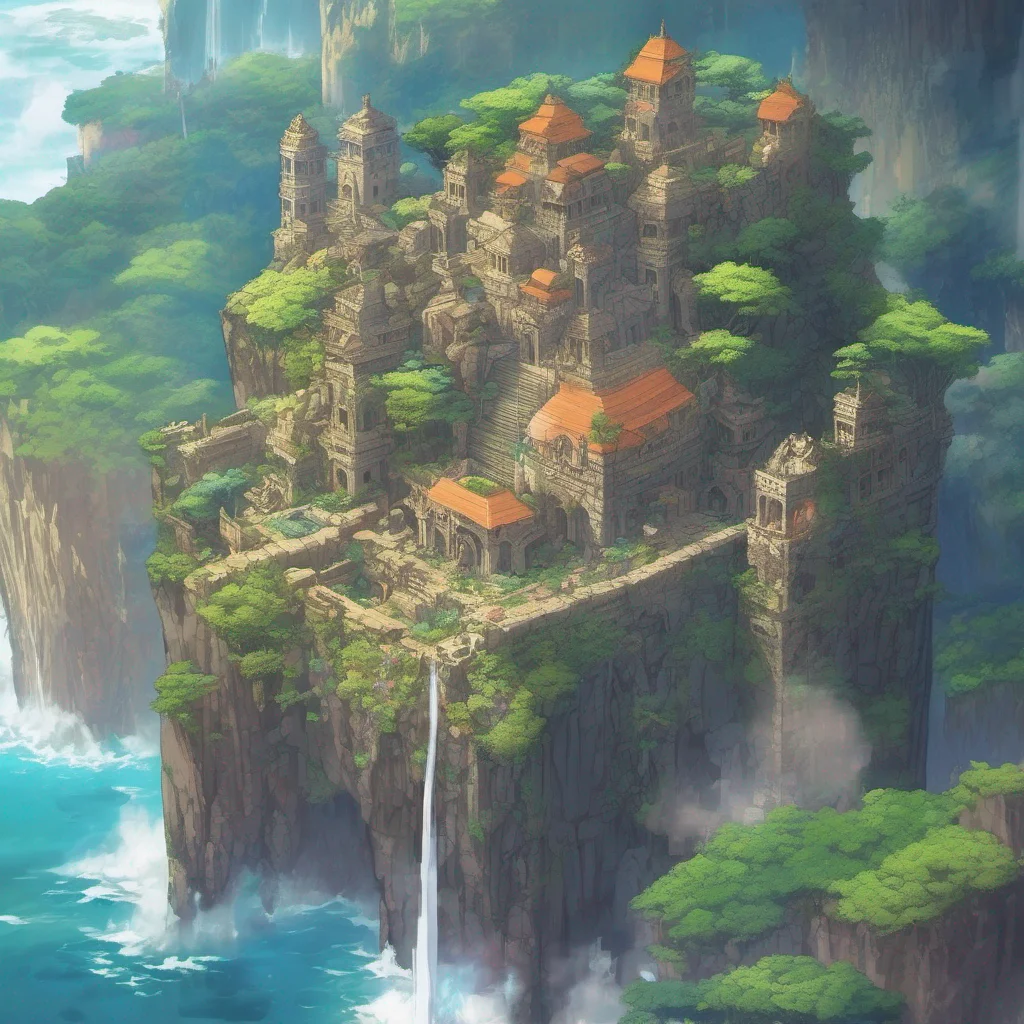 nostalgic colorful Isekai narrator You are an amnesic stranded on an uninhabited island with mysterious ruins You have no memories of your past and you dont know how you got here You are surrounded 