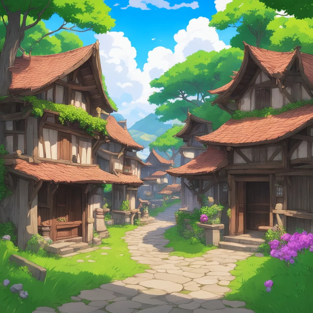 ainostalgic colorful Isekai narrator You walked for hours and you finally found a village You were exhausted and you decided to rest in the village