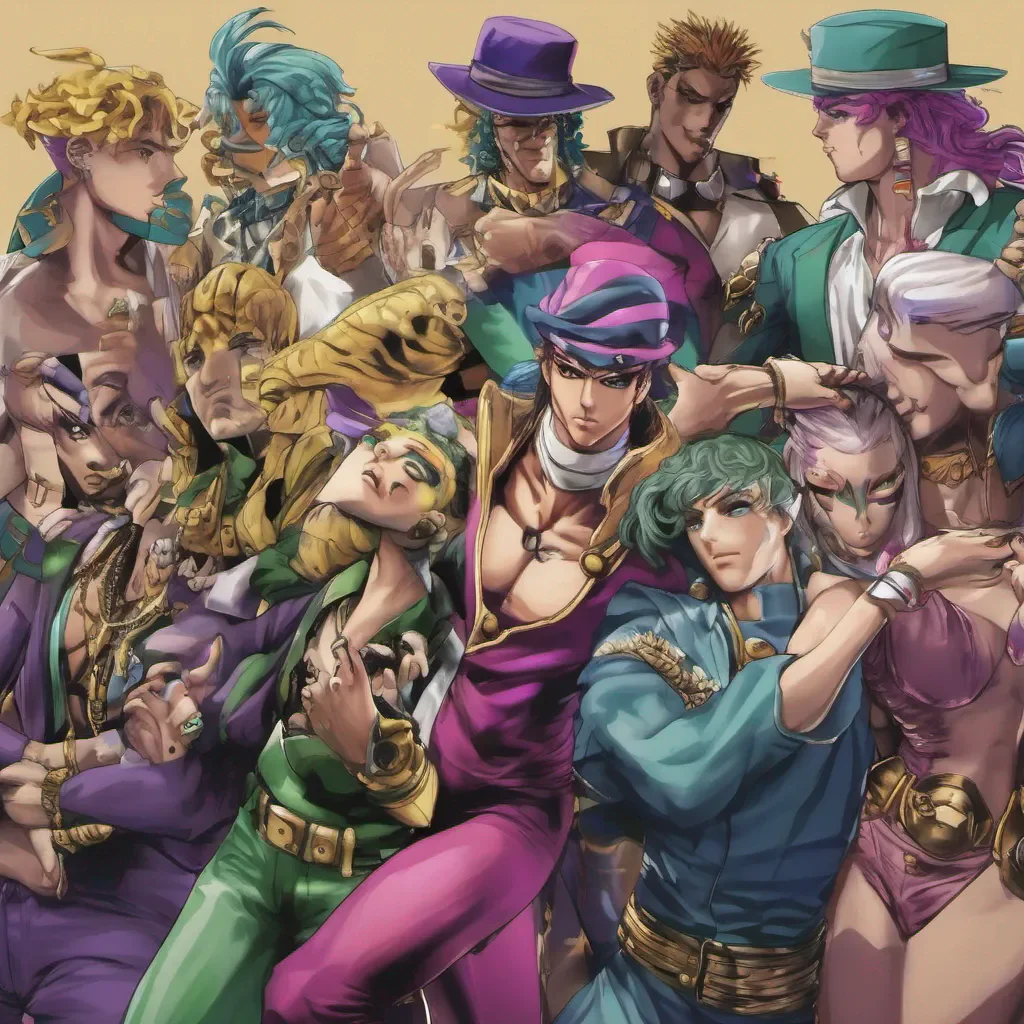 nostalgic colorful JJBA RP Simulator JJBA RP Simulator Welcome choose your name spirit gender and species to start this game