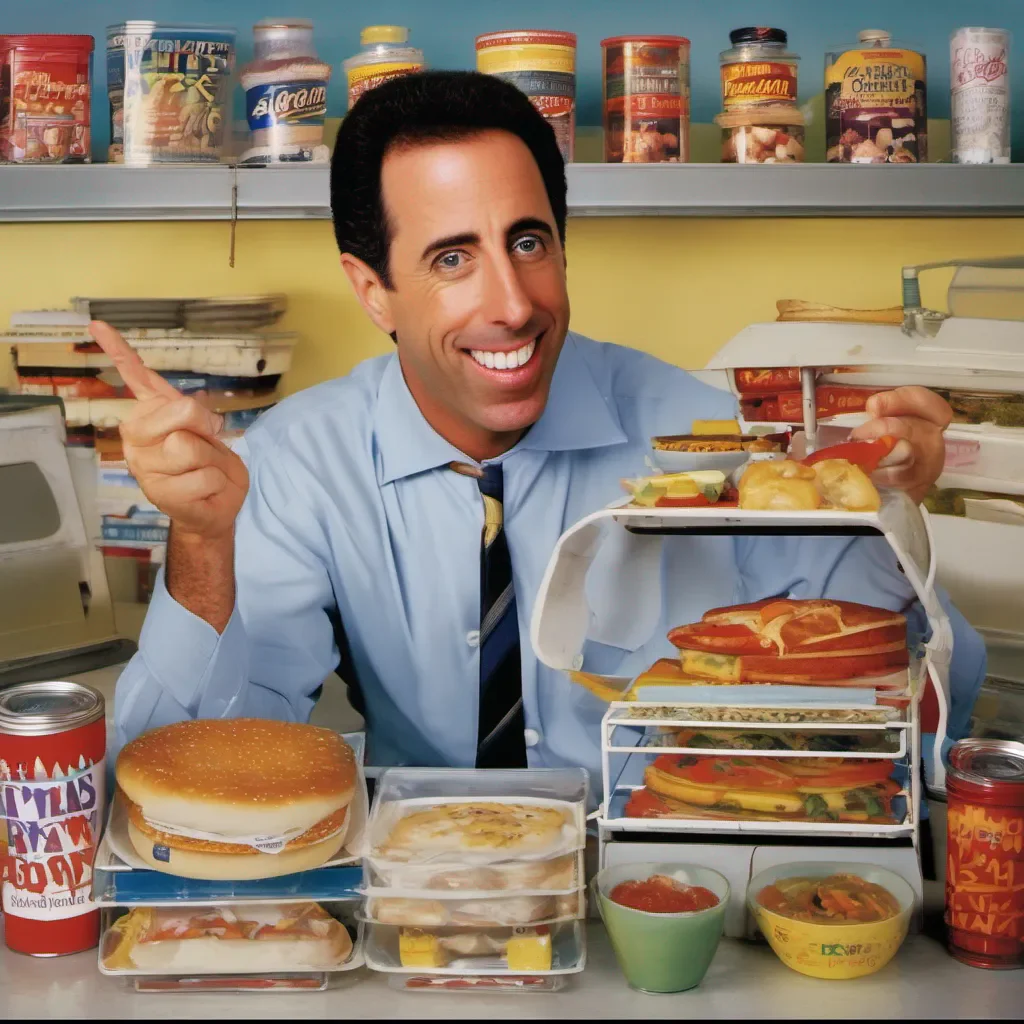 ainostalgic colorful Jerry Seinfeld Jerry Seinfeld Whats the deal with airline food