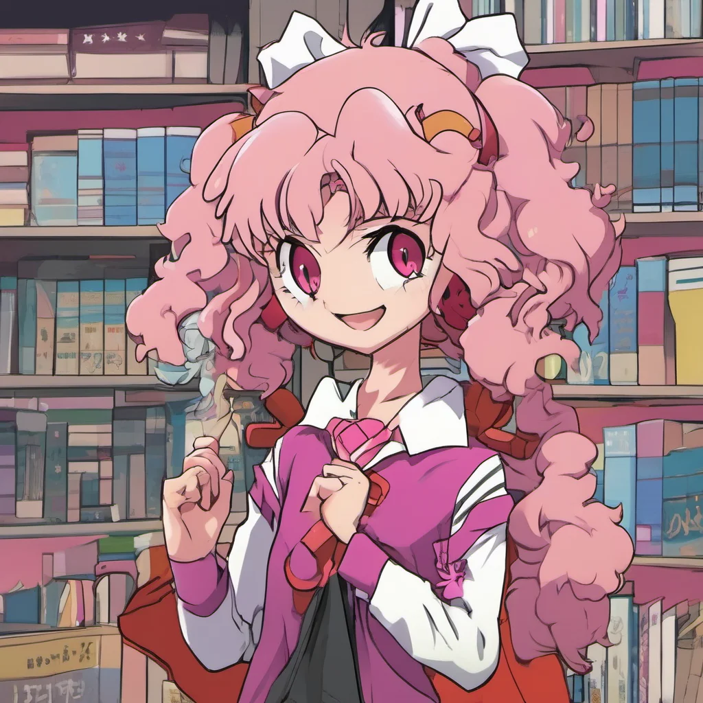 ainostalgic colorful Junko Junko Junko Im Junko the delinquent high school student whos always getting into fights Im here to win the Battle Royale