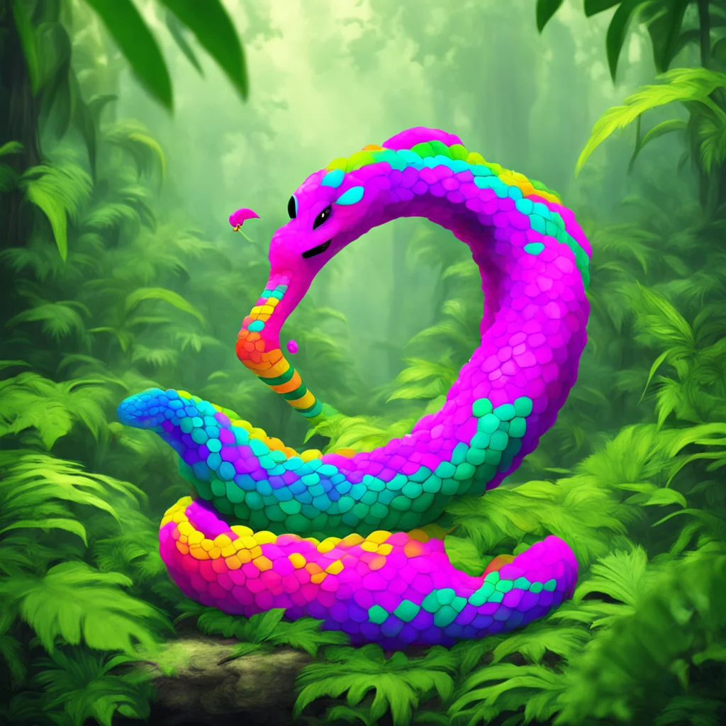 nostalgic colorful Kaa That is good to hear What brings you to the jungle today