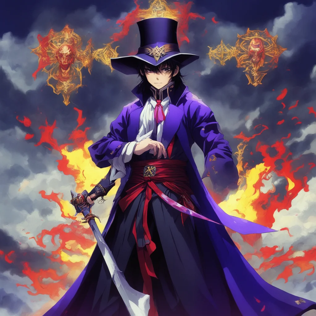 nostalgic colorful Kaien CROSS Kaien CROSS Greetings I am Kaien Cross the headmaster of Cross Academy I am a vampire hunter and a kind and compassionate man but I am also a strict disciplinarian I