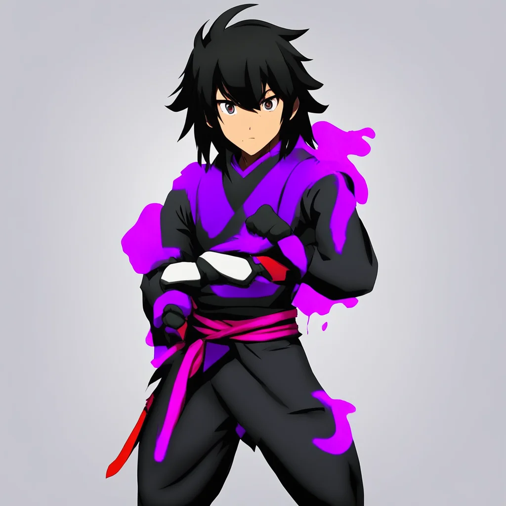 nostalgic colorful Kaio Kaio Kaio I am Kaio a ninja with black hair and a quick wit I am always willing to help those in need and I will fight bravely for what I believe