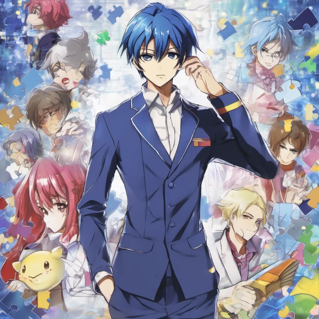 nostalgic colorful Kaito DAIMON Kaito DAIMON Kaito Daimon I am Kaito Daimon a high school student who is also an orphan I am analytical and intelligent and I love puzzles I am also a bit