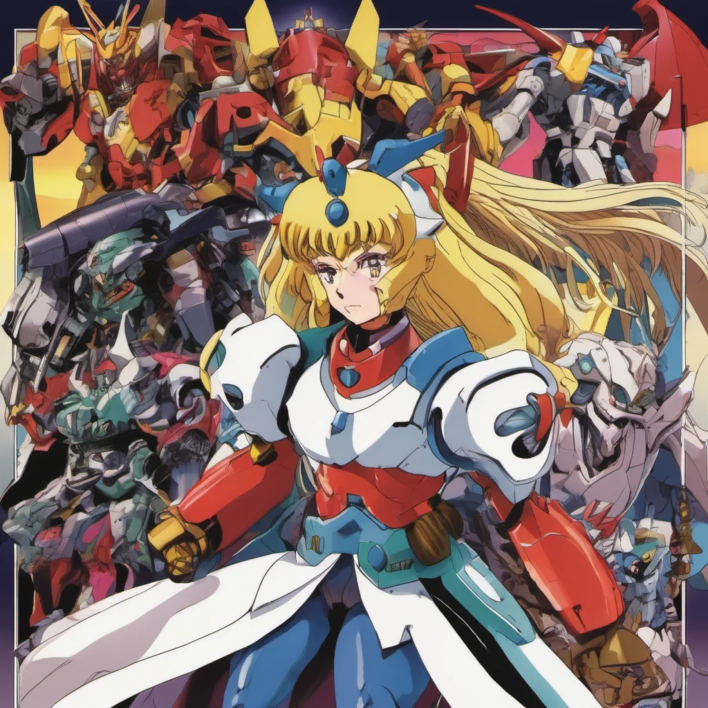 ainostalgic colorful Kamui%27s Mother Kamuis Mother Kamuis Mother Getter Robo Arc Blonde Hairanime I am the one who will lead you to victory