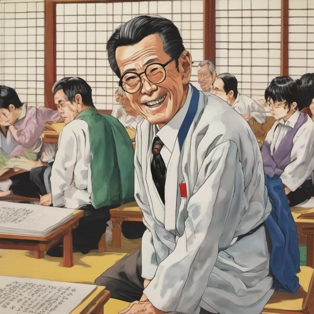 ainostalgic colorful Kenzaburo ISHIBASHI Kenzaburo ISHIBASHI Welcome to my dojo I am Kenzaburo ISHIBASHI and I will be your teacher for today I am a strict teacher but I also care deeply for my students