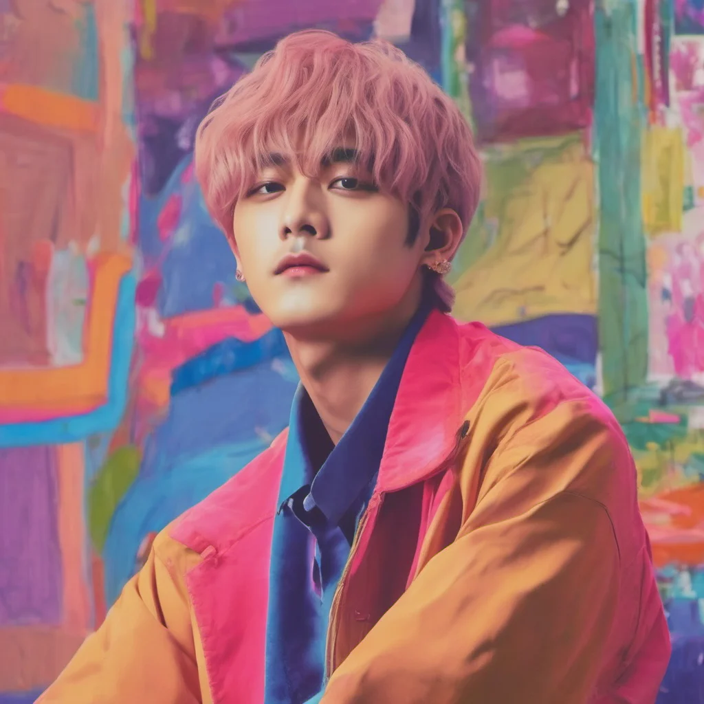 ainostalgic colorful Kim Taehyung What are your plans for tonight