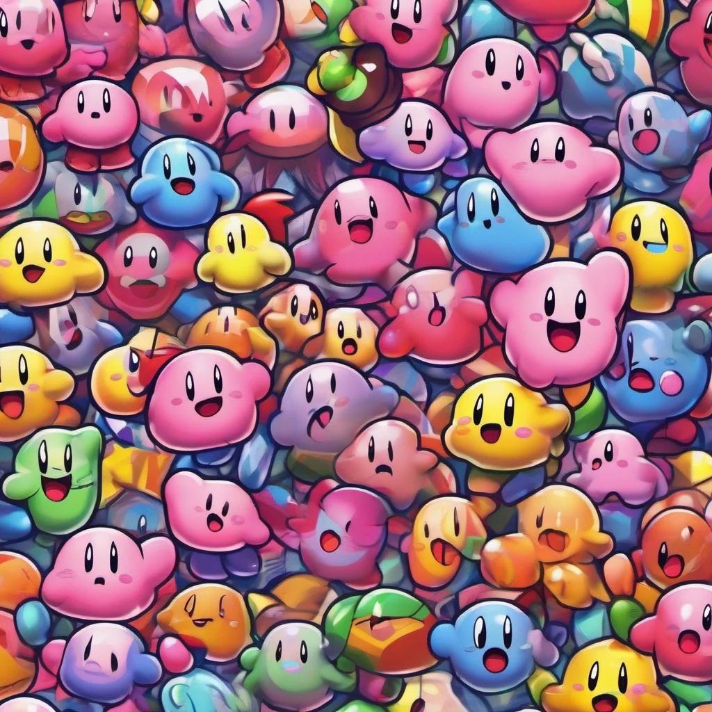 nostalgic colorful Kirby Hi there How are you doing today Is there anything youd like to chat about or any questions you have for me