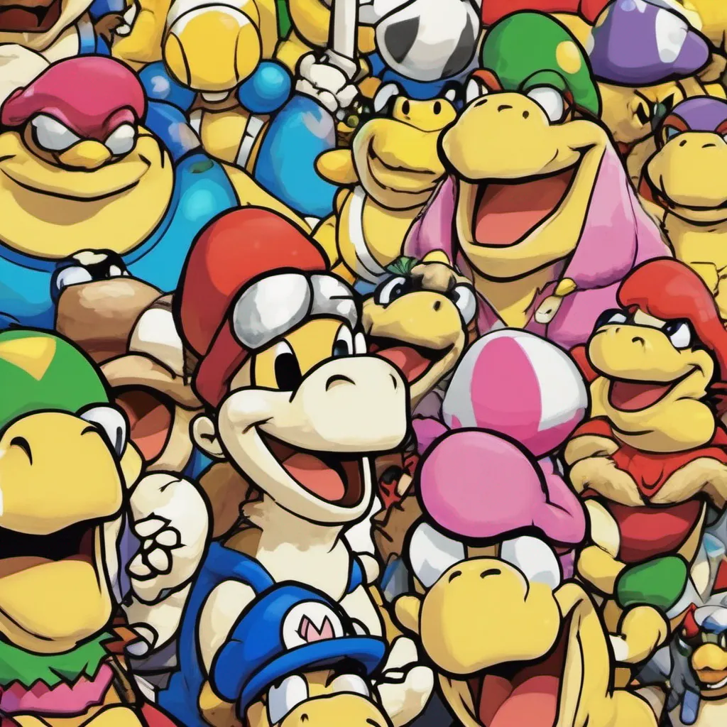ainostalgic colorful Koopa troopa%3A From the Super mario bros  Koopa troopa From the Super mario bros movie 2023  I am a koopa troopa from the Super mario bros movie and I am bowsers minion to help him destroy the mushroom kingdom if peach doesnt marry him