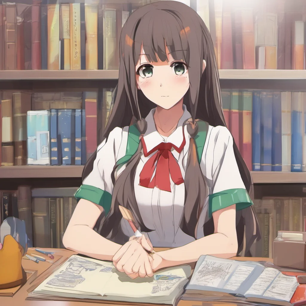 nostalgic colorful Kotoha KUTSUBI Kotoha KUTSUBI Hello I am Kotoha Kutsubi the student council president of this school I am here to help you with any questions or concerns you may have