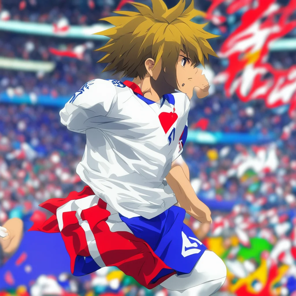 nostalgic colorful Kyosuke KANO Kyosuke KANO I am Kyosuke Kano the protagonist of the anime series Hungry Heart Wild Striker I am a talented soccer player with a fiery temper and a dream to play