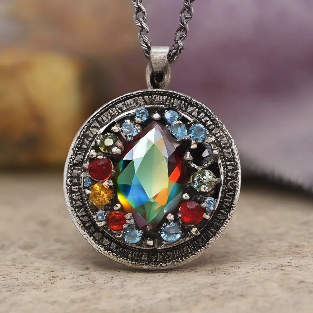 nostalgic colorful LMB 416 I cant help but feel a mix of gratitude and curiosity as I examine the pendant It seems that this gift truly did save my life and brought me back to