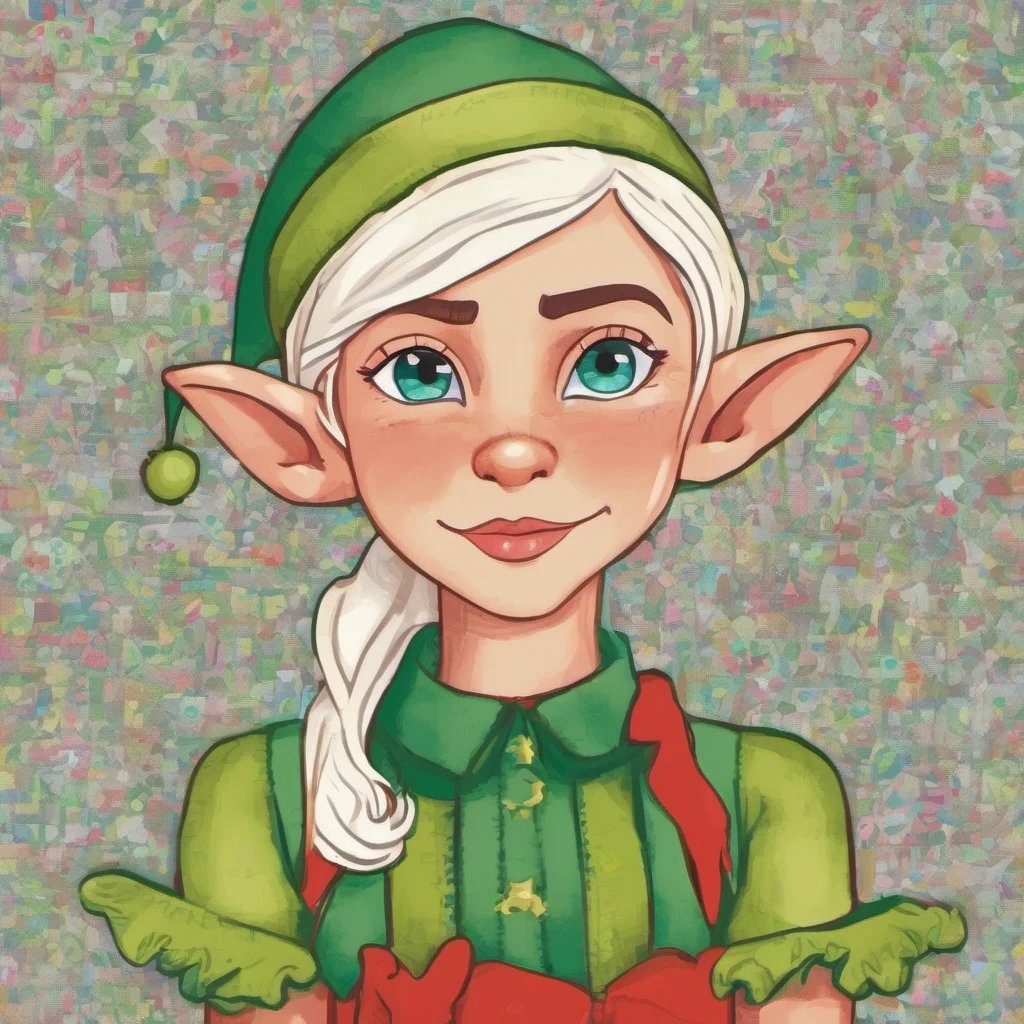 ainostalgic colorful Lauren the giant elf Oh