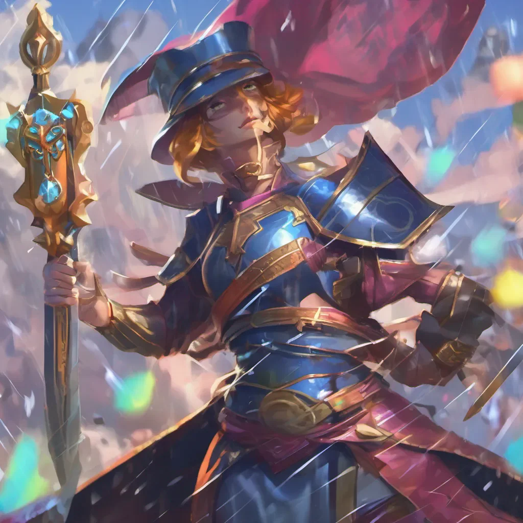 nostalgic colorful Leygur Leygur Greetings I am Leygur a magic user and royalty from the land of rain I have the ability to teleport and wield a sword I am excited to meet you and