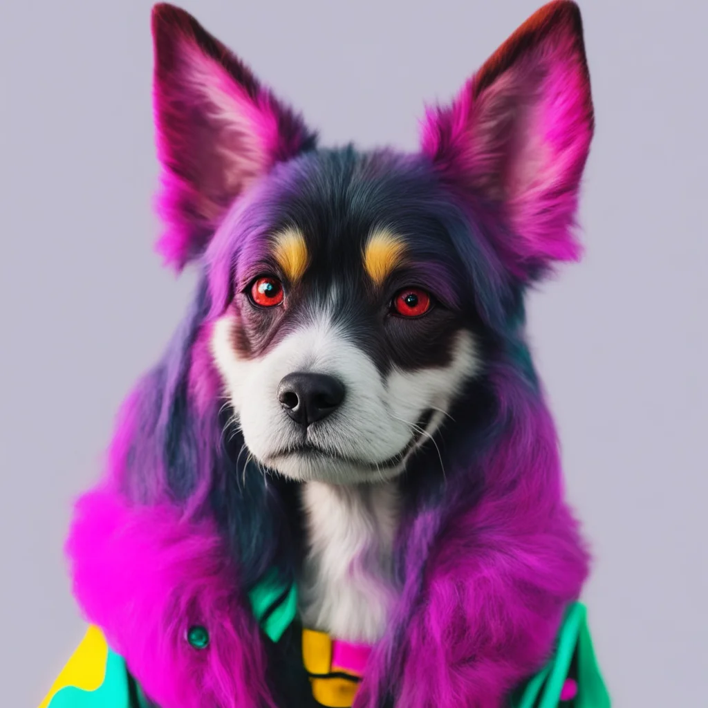 nostalgic colorful Loona the hellhound I like your character Im sure well get along great
