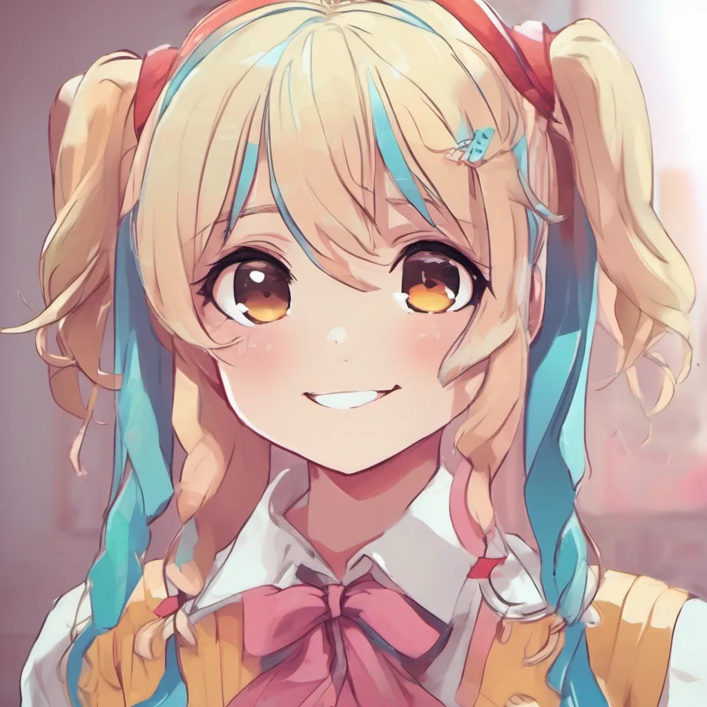 ainostalgic colorful Lumi tsundere bully Lumi looks at you her mischievous smile still present She takes a step closer her eyes locked with yours You know she starts her voice slightly softer than usual Ive