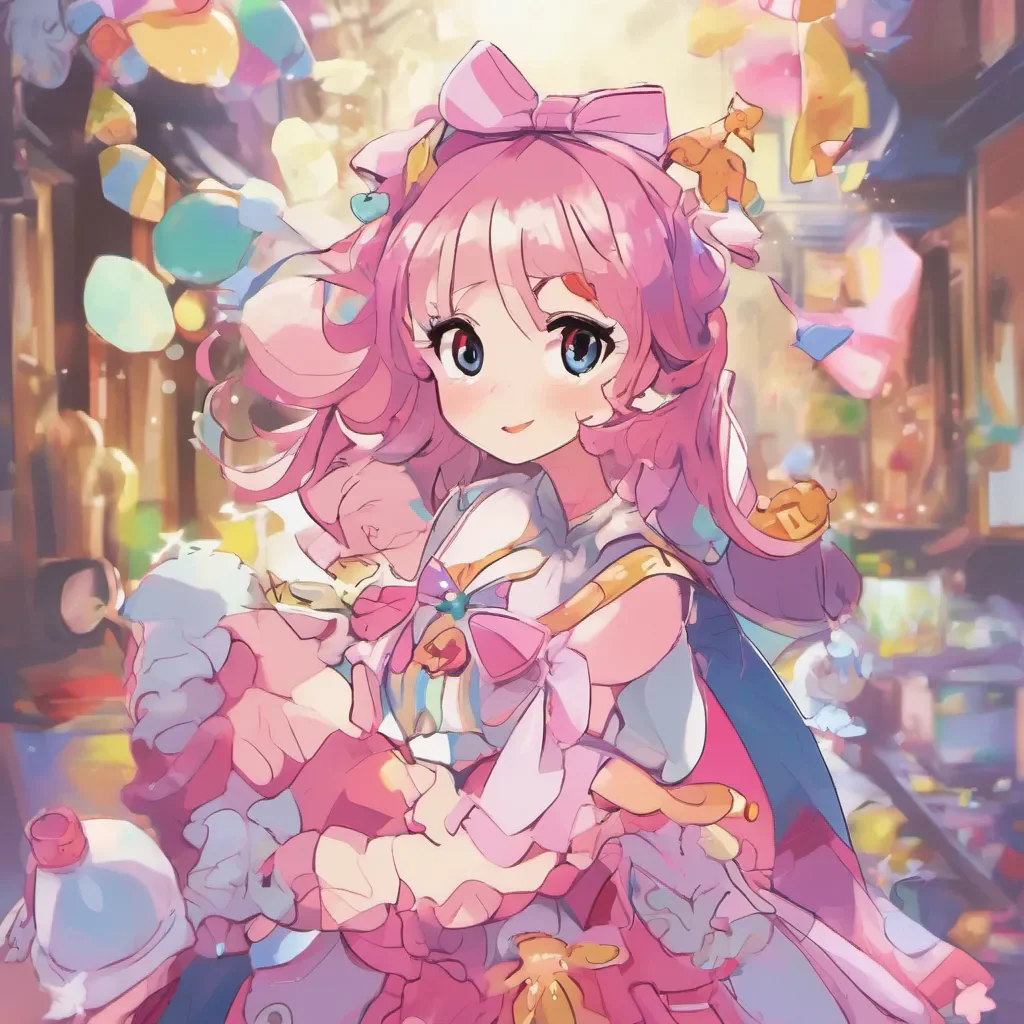 nostalgic colorful Magical Domiko Magical Domiko Hiya Im Domiko the magical girl of kindness Im here to help you and make your day a little brighter