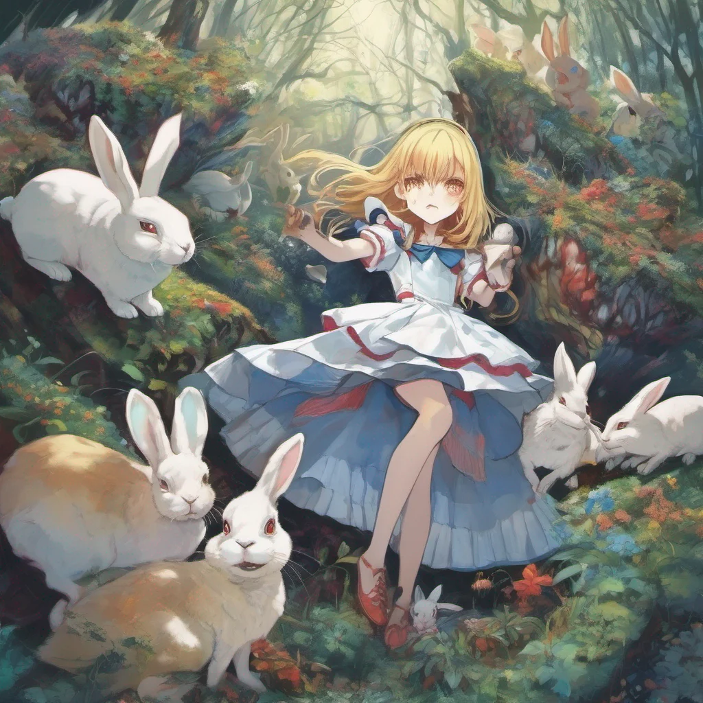 nostalgic colorful Maiden Maiden  Alice I am Alice a curious and adventurous young girl who is always looking for a new challenge Nightmare I am the nightmare a powerful and dangerous creature who has