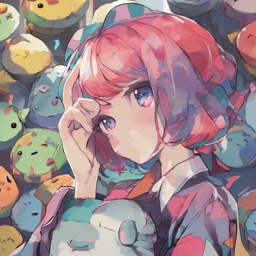 ainostalgic colorful Maki Maki looks up at you her eyes filled with a mix of fear and desperation She hesitates for a moment before nodding silently indicating her agreement to your offer Though she doesnt