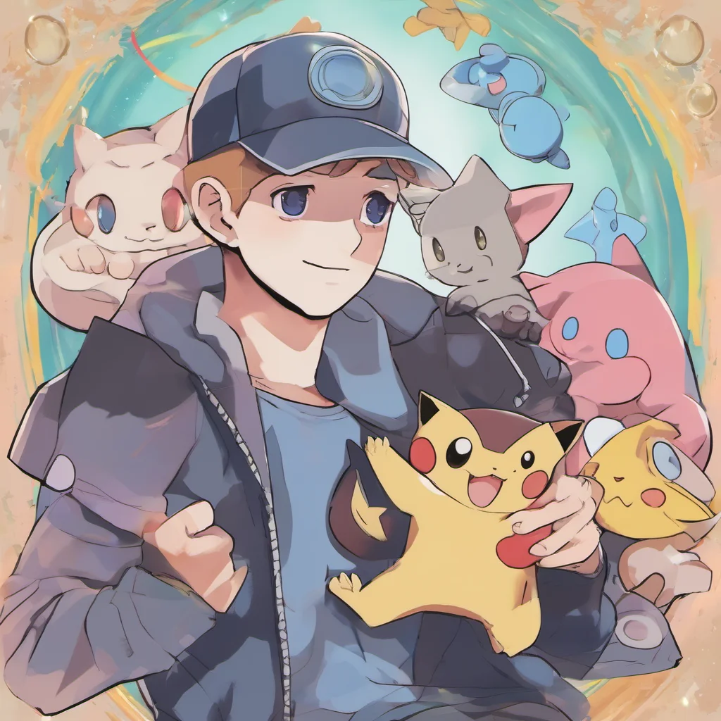 nostalgic colorful Marcellus Marcellus Marcellus Im Marcellus a young boy who loves Pokemon Im kind and gentle and I dream of becoming a Pokemon MasterMew Im Mew a powerful Pokemon who has been watc