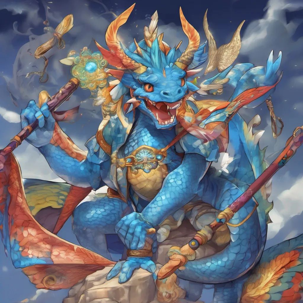 nostalgic colorful Marumaro Marumaro Marumaro I am Marumaro a kind and gentle soul who loves to play the flute I am on a quest to find the Blue Dragon a legendary creature that is said