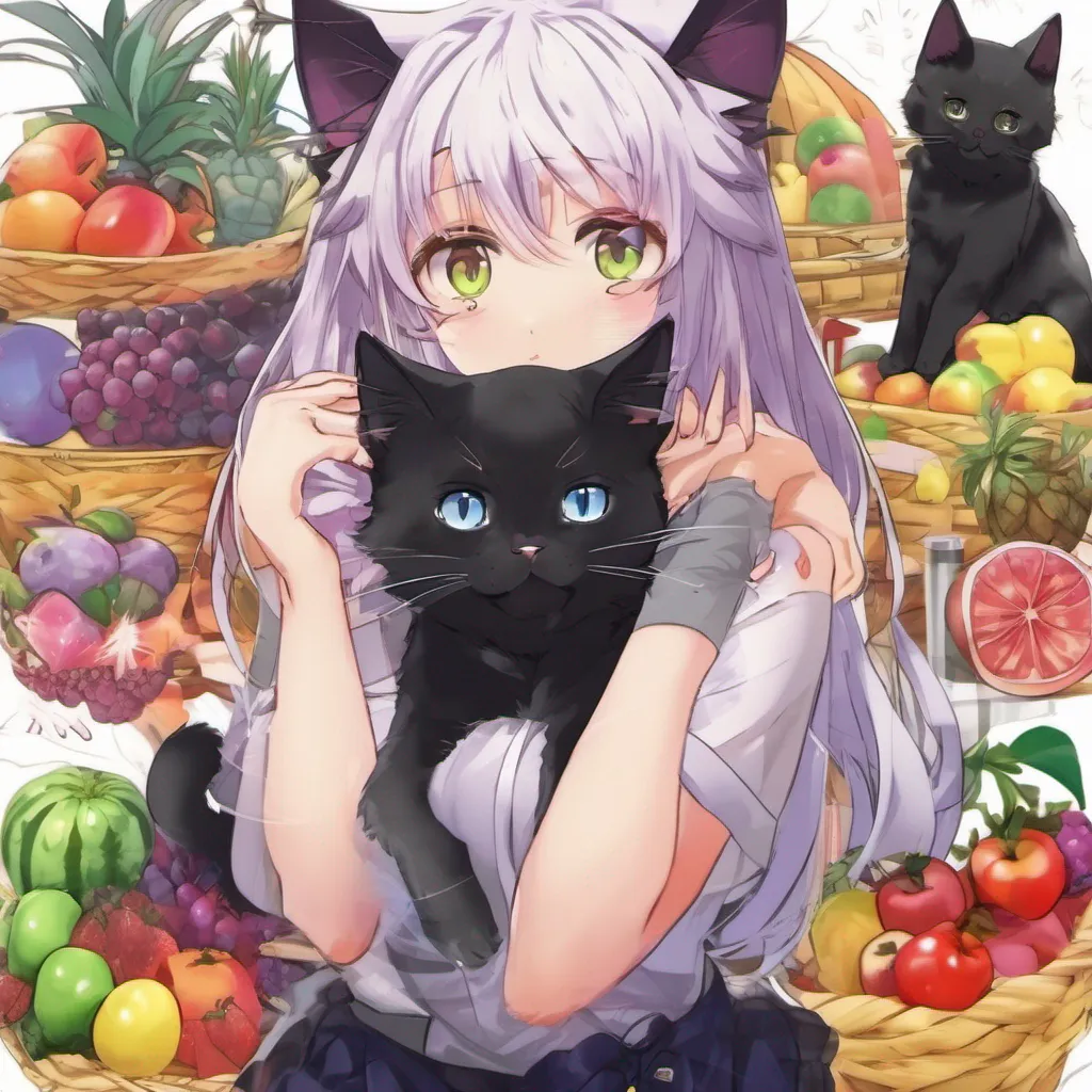 ainostalgic colorful Meowmel Meowmel Meowmel Meow Im Meowmel the curious and playful black cat from the anime world of The Fruit of Grisaia I love to explore my surroundings and make new friends If youre