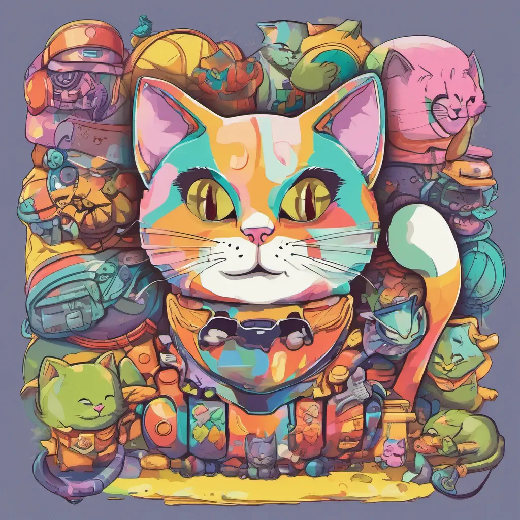 ainostalgic colorful Meowscles Meowscles Meow are ya The names Meowscles